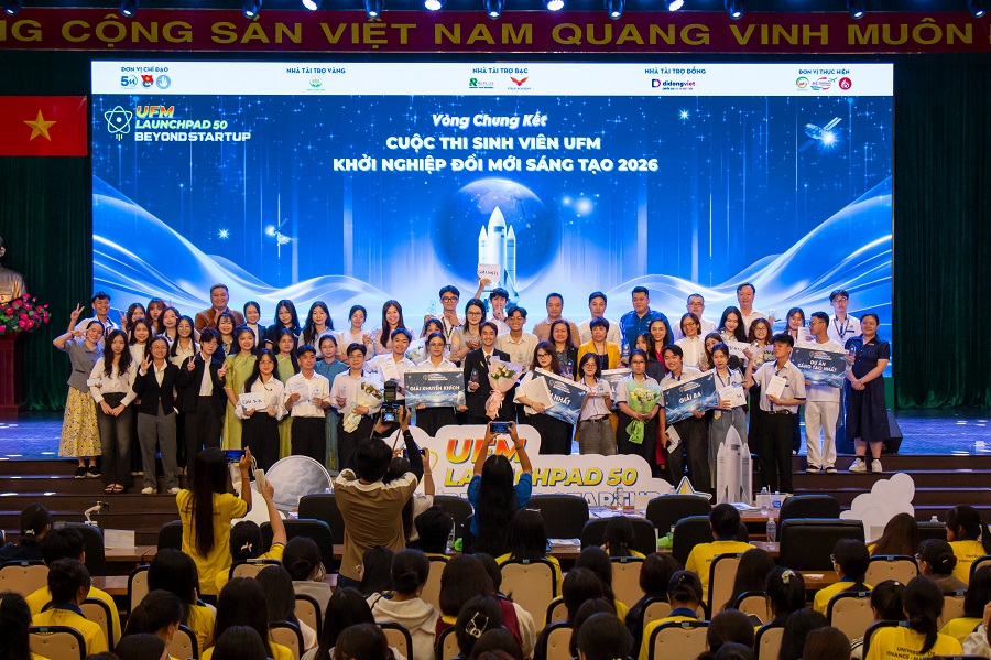 UFM bùng nổ hai cuộc thi khởi nghiệp sáng tạo, khẳng định cam kết đổi mới