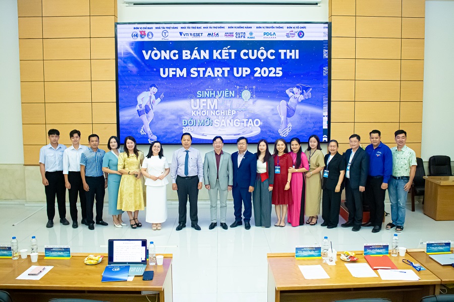 Sôi nổi vòng Bán kết cuộc thi Sinh viên UFM Khởi nghiệp Đổi mới sáng tạo - UFM STARTUP 2025
