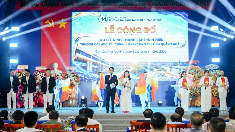 Trường Đại học Tài chính – Marketing chính thức ra mắt Phân hiệu tại tỉnh Quảng Ngãi