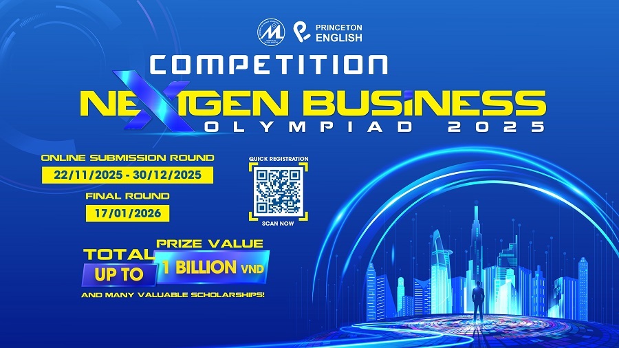 UFM phát động cuộc thi “NextGen Business Olympiad 2025”